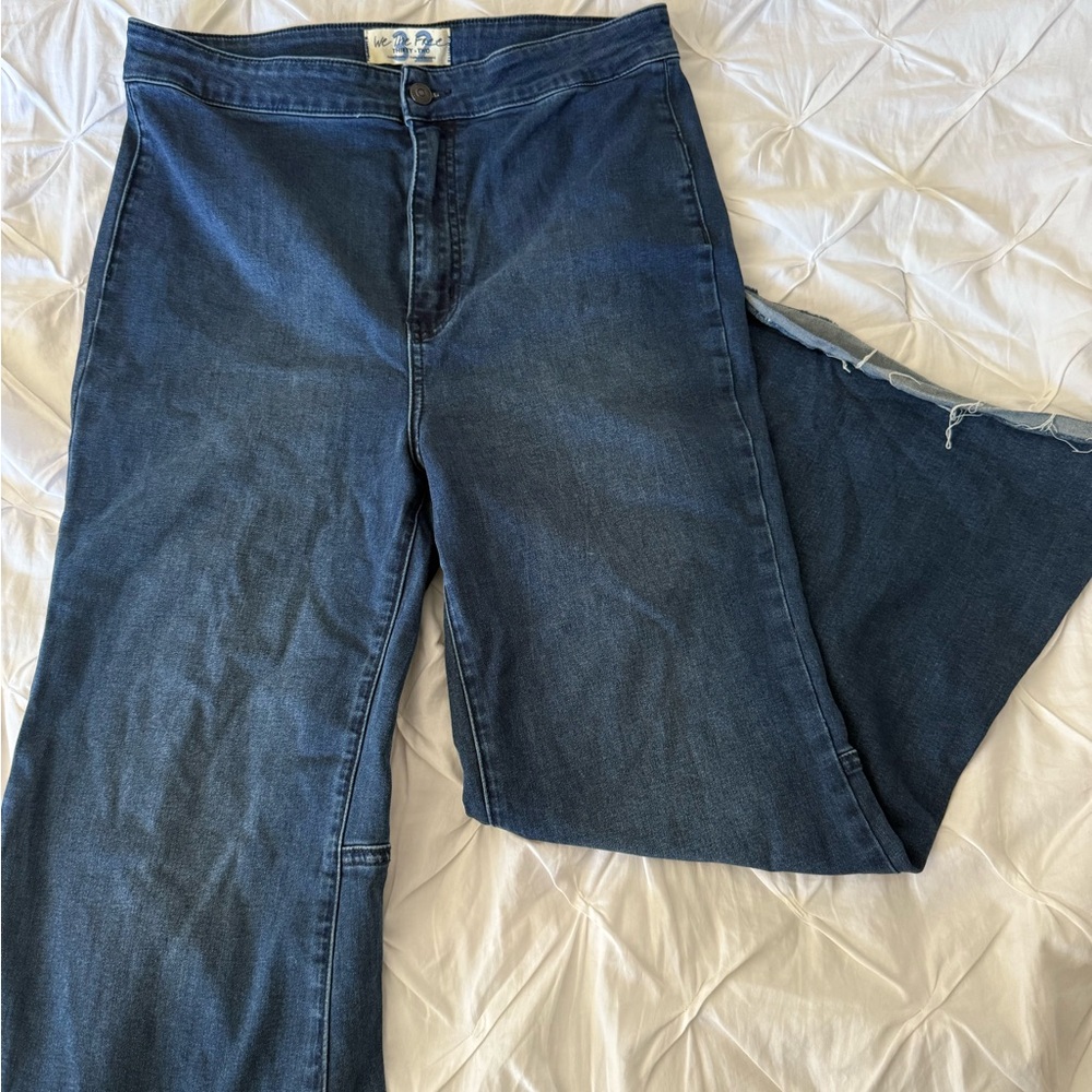We the Free - Youthquake Cropped Flare Stretch Jeans - Size 32